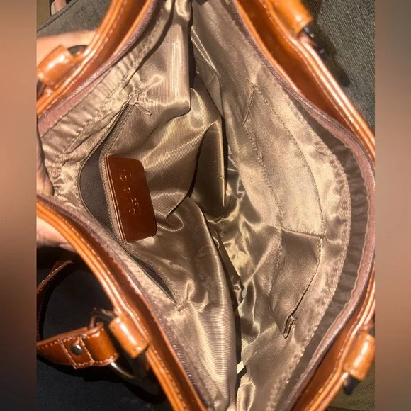 Gucci fish scale brown leather purse - Picture 3 of 9